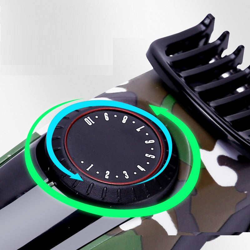 Meishi Household Intelligent Digital Display Multi Gear Length Comb Adjustable Electric Hairdresser