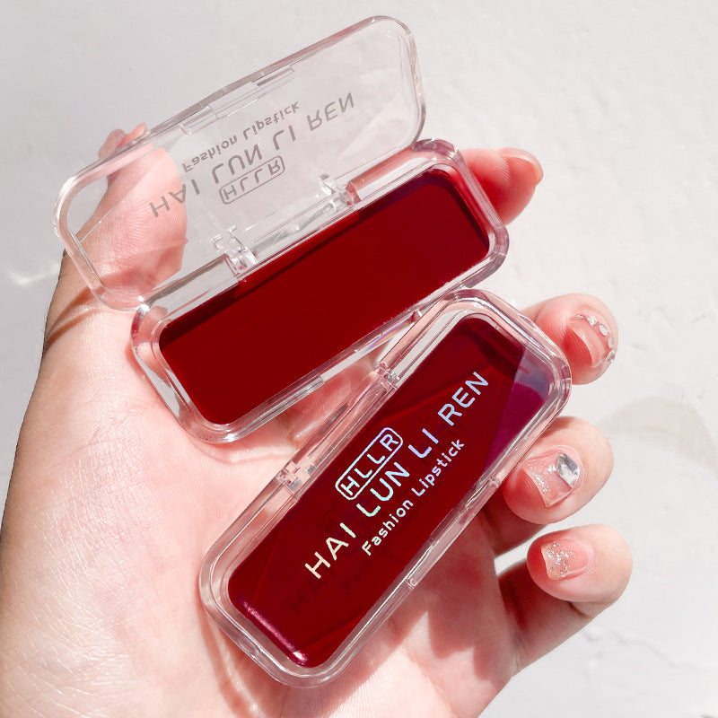 HLLR Lip And Cheek Dual-use New Lip Mud Matte Matte Velvet Lip Glaze Lipstick