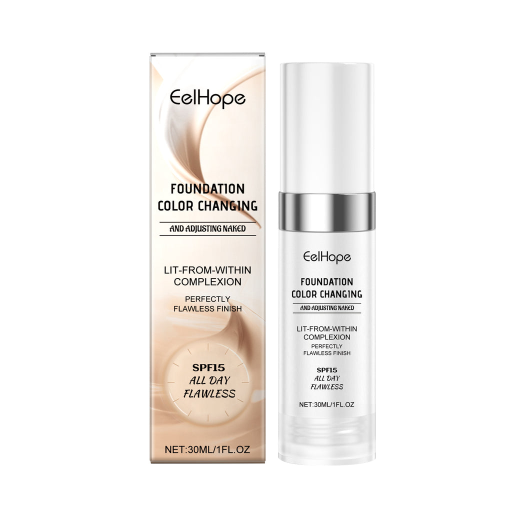 Eelhope Temperature Change Concealing Foundation Natural Moisturizing