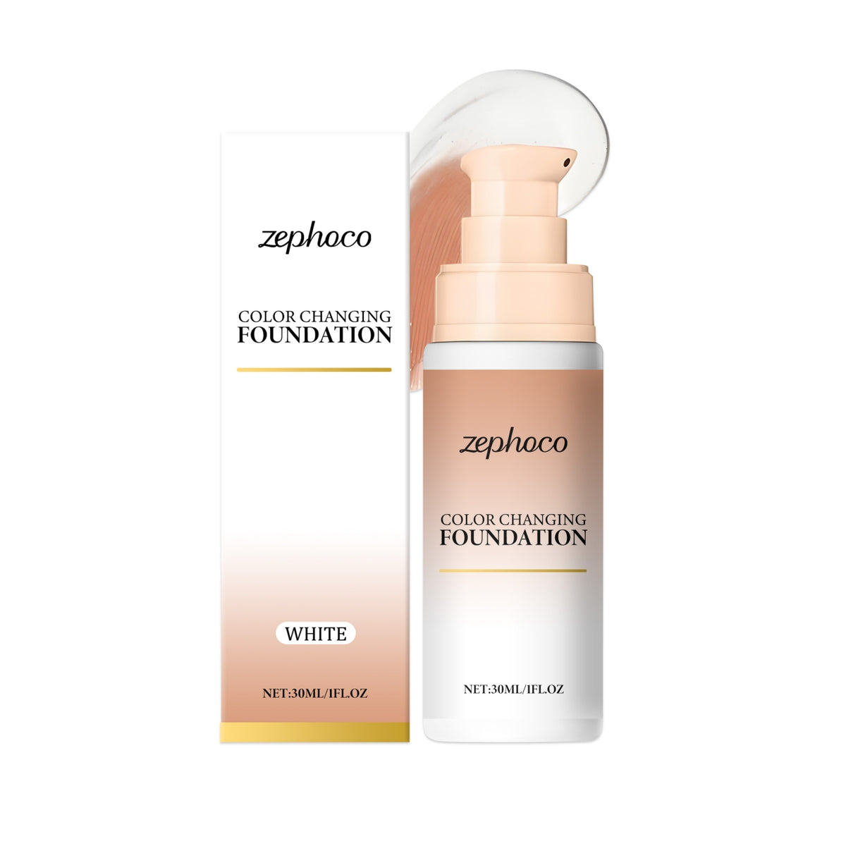 Zephoco Warm Concealer Foundation Cream