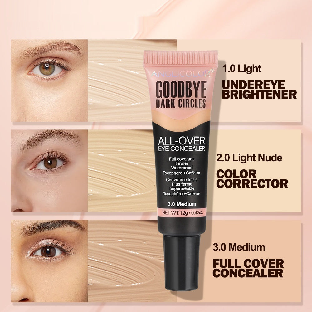 AngliColor Color Change Liquid Foundation Long Lasting Smear-proof Makeup