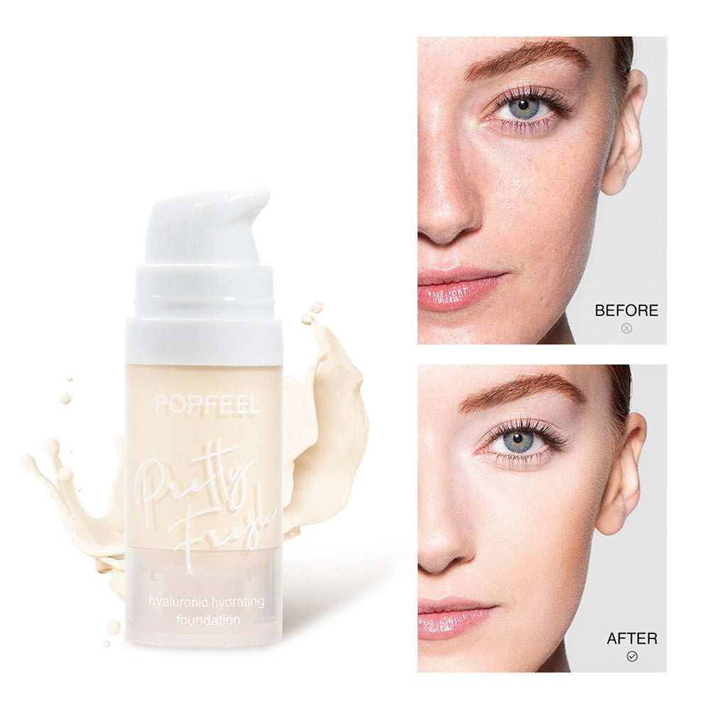 PopFeel Concealer Matte Liquid Foundation Flawless Cover Invisible Pores