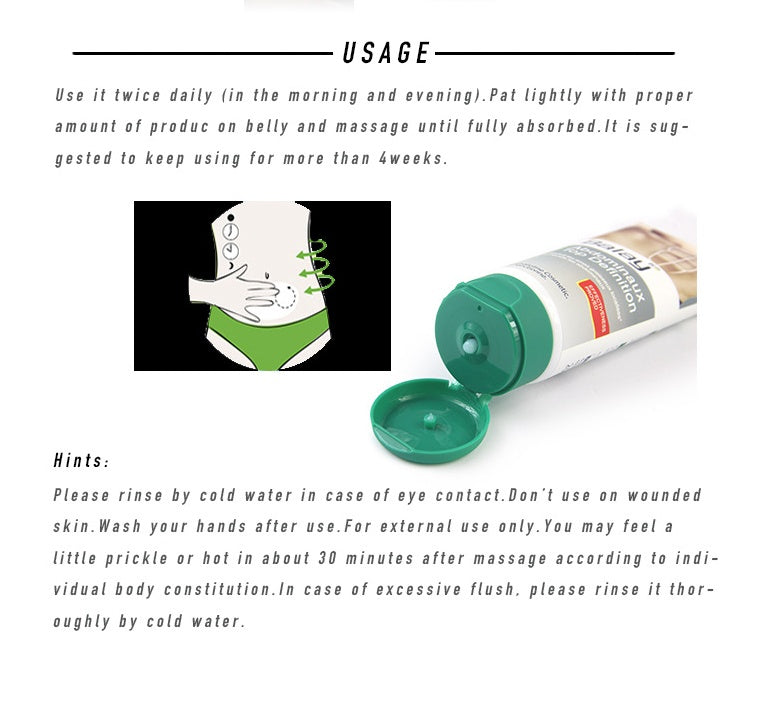 Balay Men's Fat Burning Abdominal Cream Firming Beer Belly Shaped Abdominal Cream