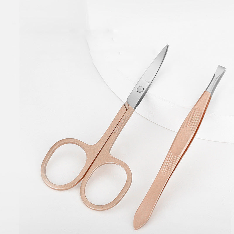 Nail Scissors Set Girls Cute Home Practical Portable Manicure Nail Clippers Tool