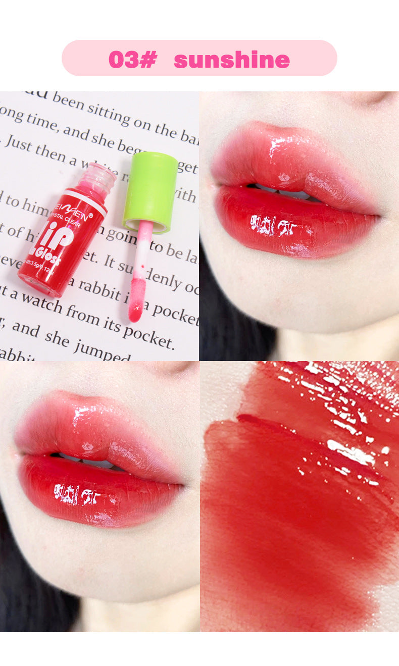 Peiyen Fat Lip Lacquer 6 PCs Set Box Mirror Moisturizing Full Lips
