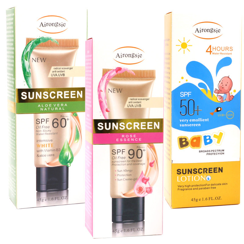 Airongsei Freshing And Moistrurizing Protective Cream Isolation Waterproof
