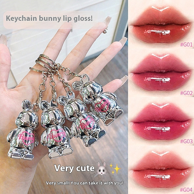 Mansly Mirror Lip Lacquer Moisturizing White No Stain On Cup