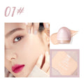 Derol 4colors Lightweight Foundation Concealer Cream With Makeup Sponge Brightening Moisturizing Liquid Foundation BBCream