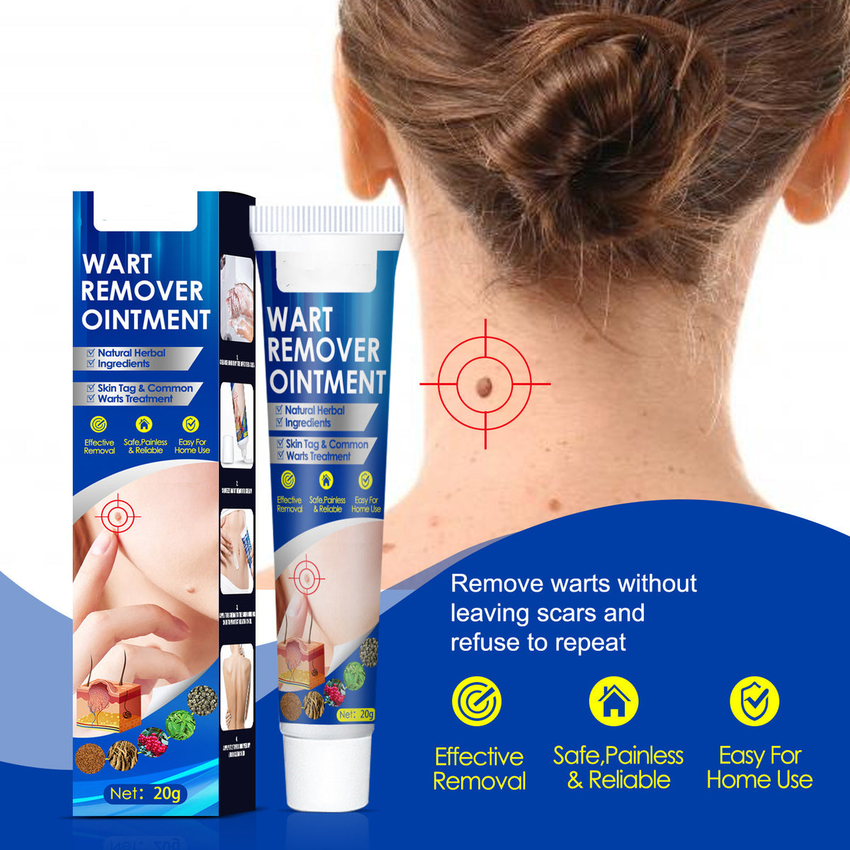 Hand Foot Face Underarm Skin Removing Cream