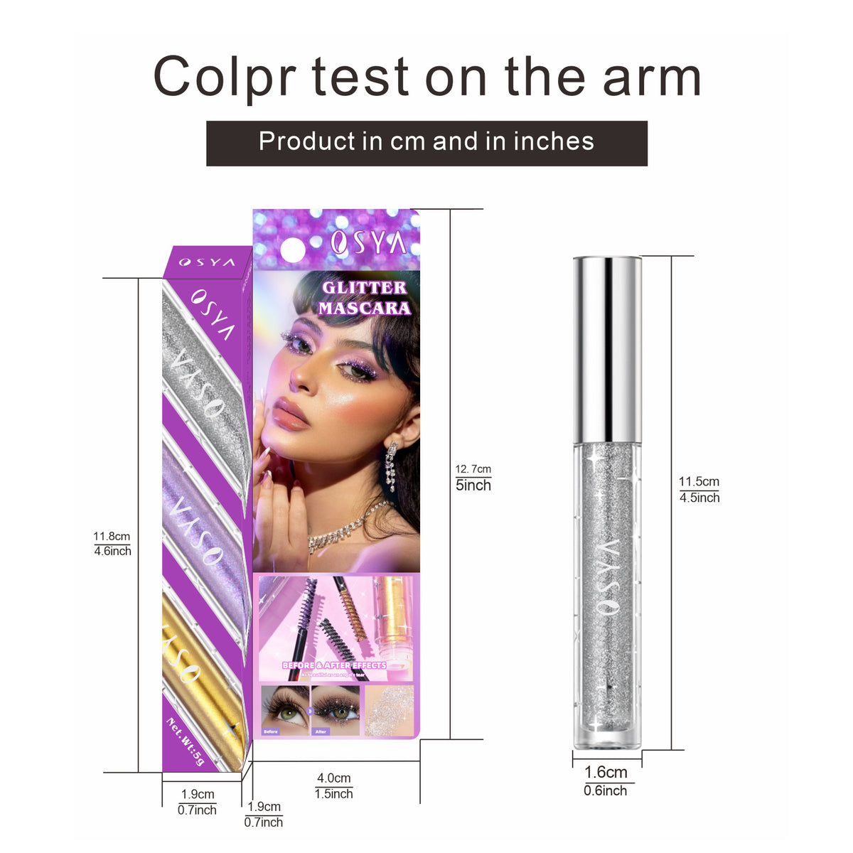 Osya Curling Thick Waterproof Not Smudge Mascara