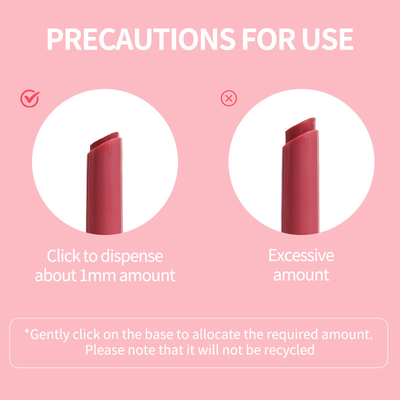 Olibolla 6 Color Press Water Light Solid Lip Lacquer