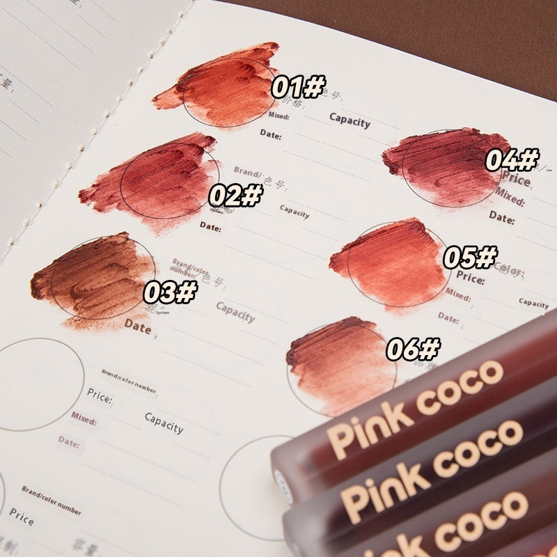 Pink Coco Lip Lacquer Rich Color Lasting Soft Mist