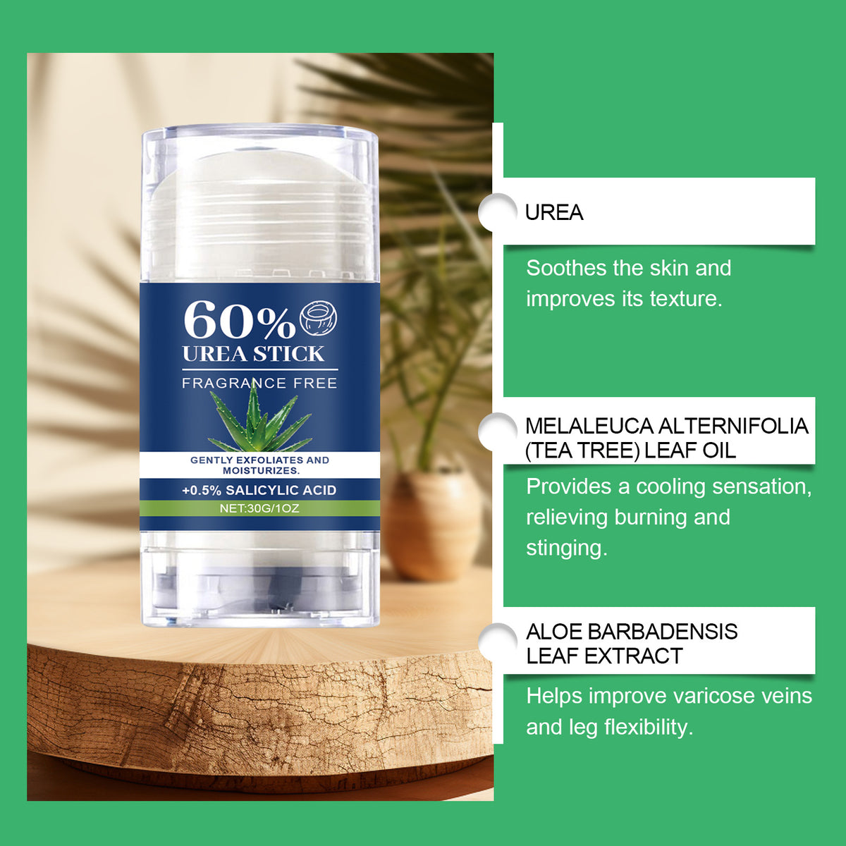 60% Urea Crack-Preventing Foot Cream