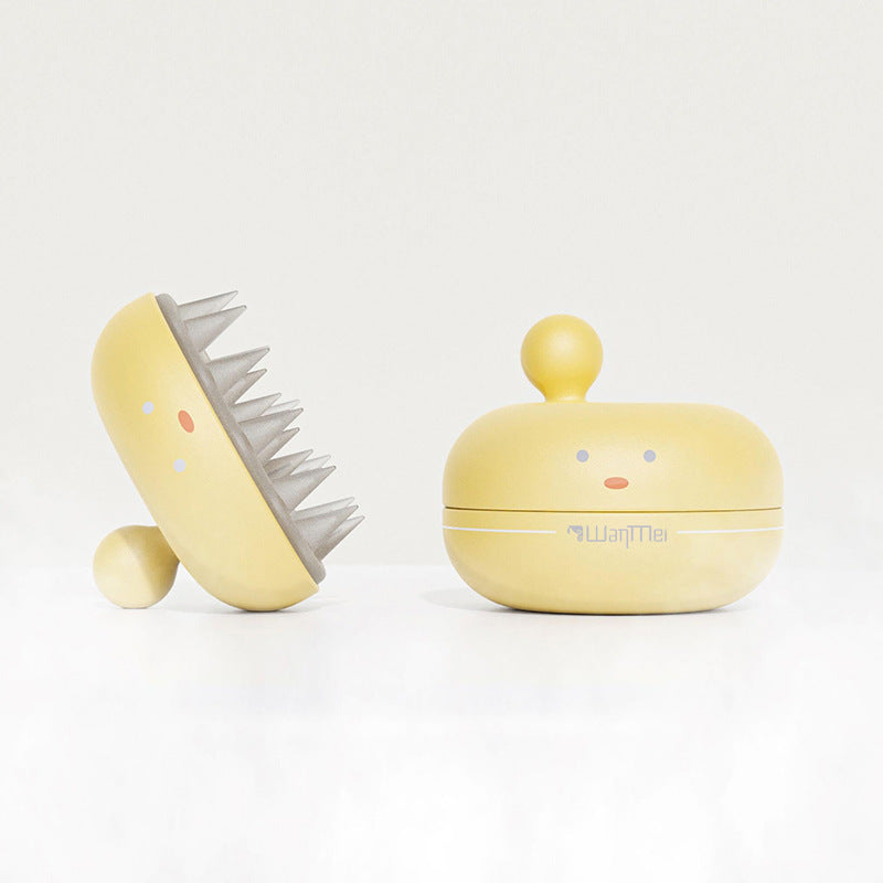 Cartoon Portable Mini Shampoo Brush Hairdressing Supplies