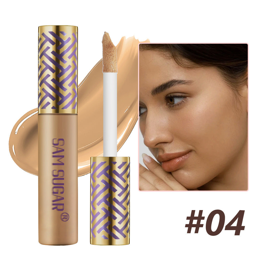 Sam Sugar 6 Colors Liquid Concealer Nourishing Foundation Makeup Is Not Easy To Makeup
