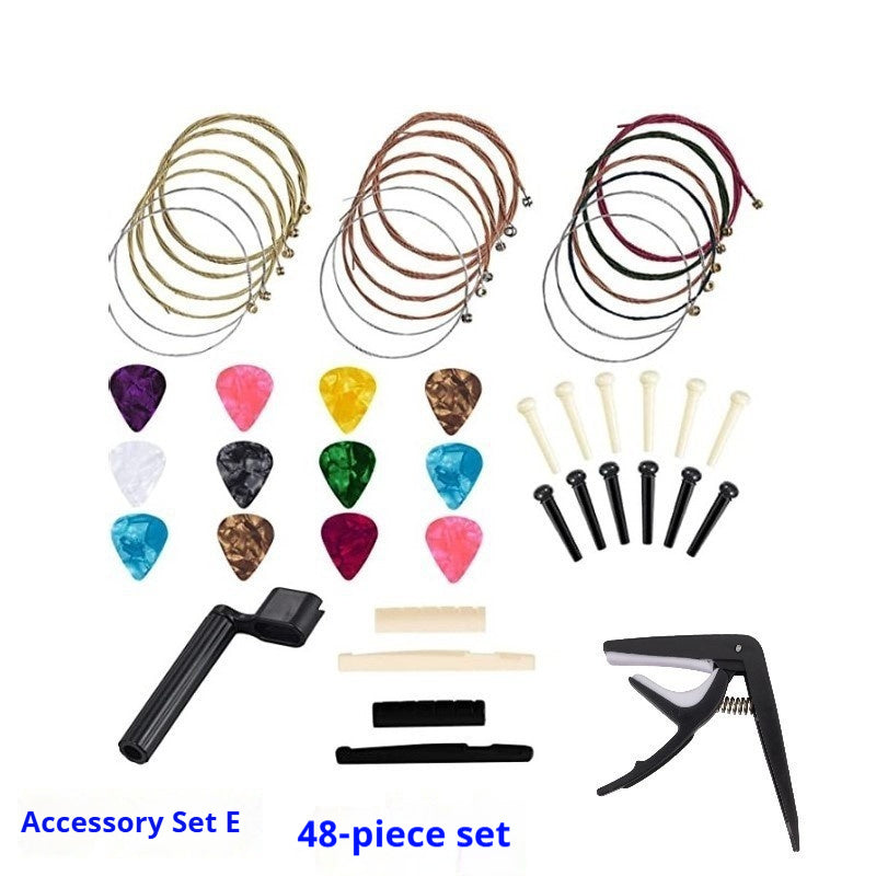 Guitar Accessories Suit Pick String Nail Pillow