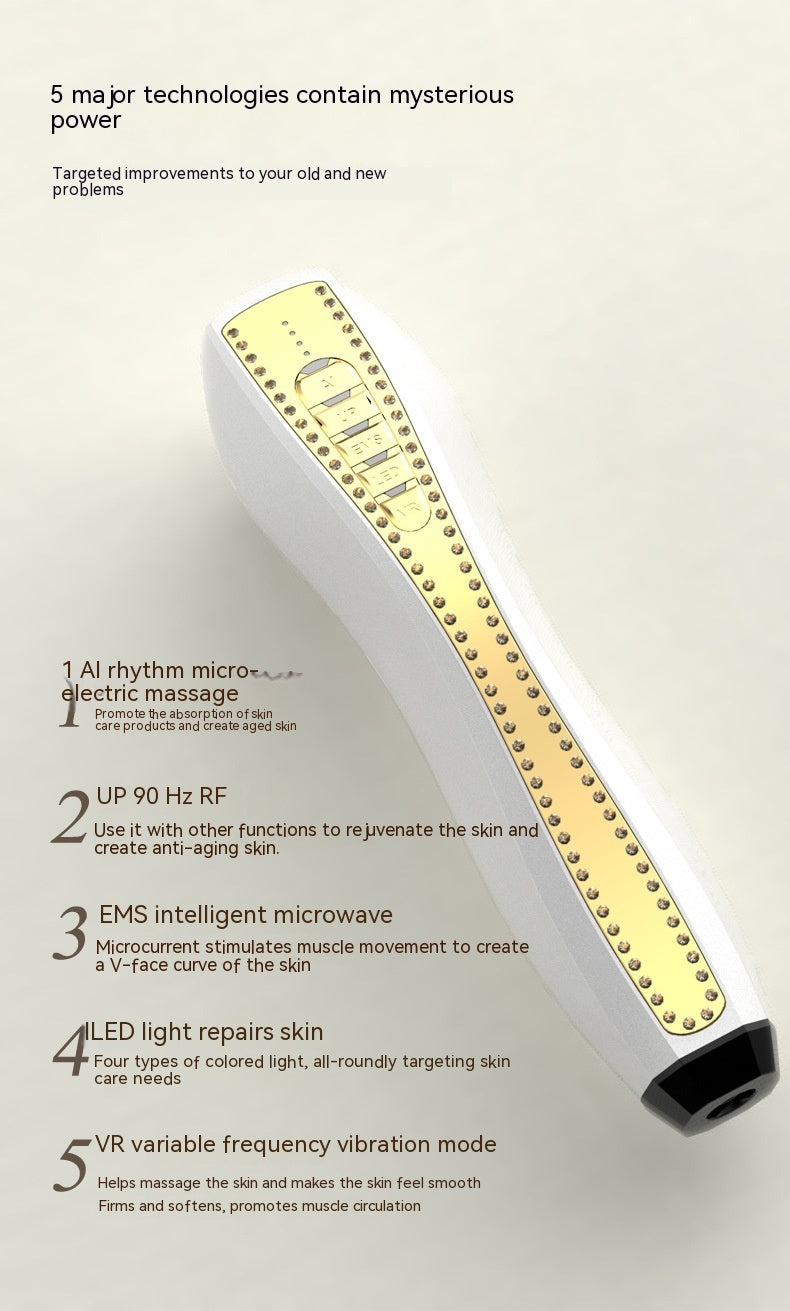 RF Micro-current Lifting Light Pattern Beauty Instrument