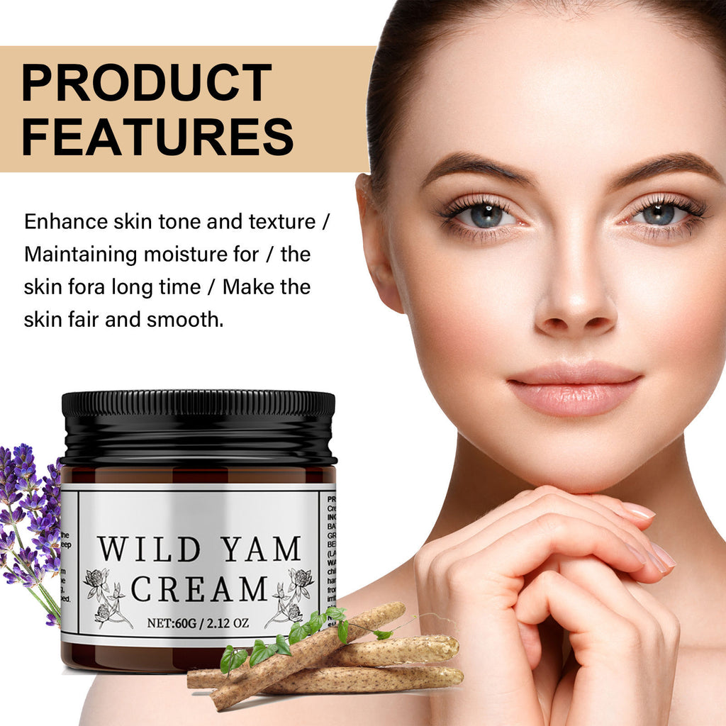 Wild Yam Organic Cream Natural Wild Yam Moisturizing