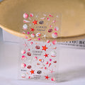 3D Ocean Wind 5D Comfort Nail Sticker