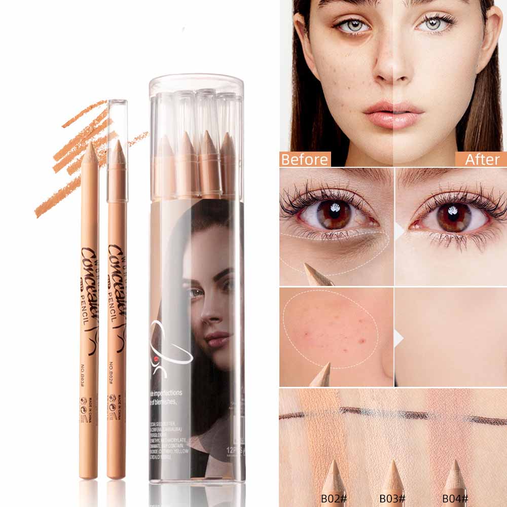 Concealer Pen Waterproof Concealer Concealer Foundation Cream Long Lasting Blemishes Blemish Smoothing Moisturizing Makeup Pen