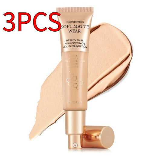 Phofay Long-lasting Concealer Foundation For Oily Skin That Doesn't Cake