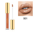 Veronni Diamond Pearl Magic Color Shiny Matte Metal Lip Gloss Lipstick