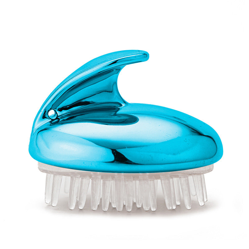 Silicone shampoo brush