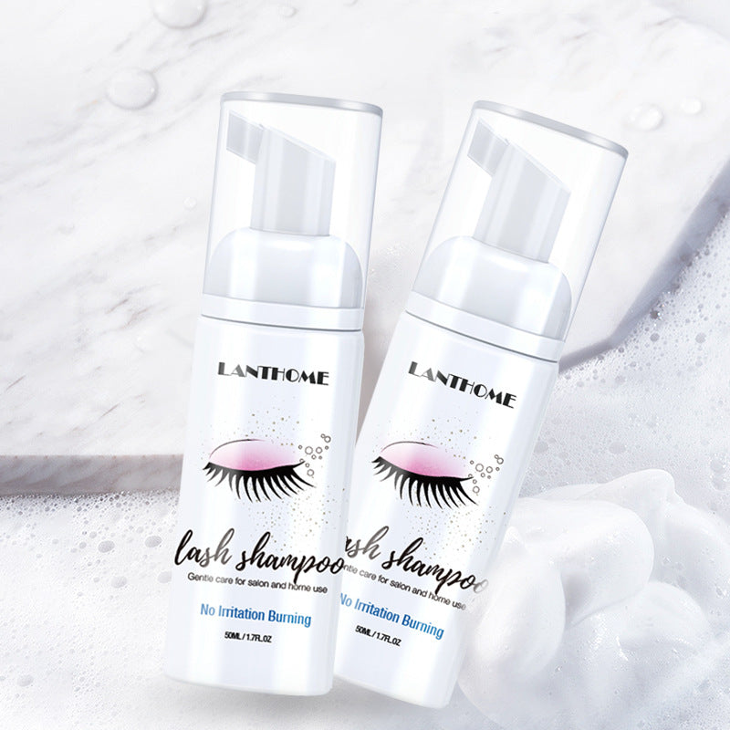 LantHome Eyelash shampoo gentle cleansing eyelash makeup remover