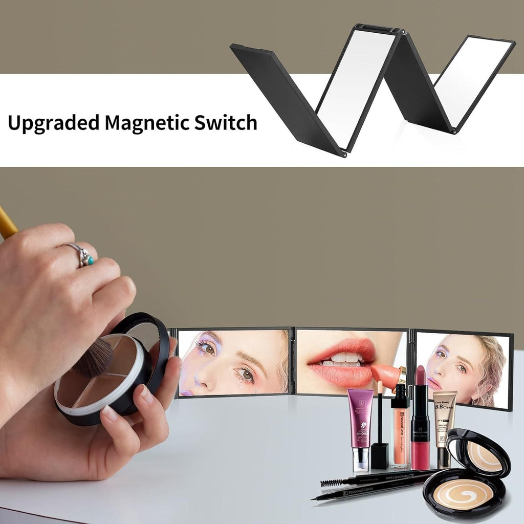 4-Way Self Haircut Portable 360ï¿½ Foldable Mirror