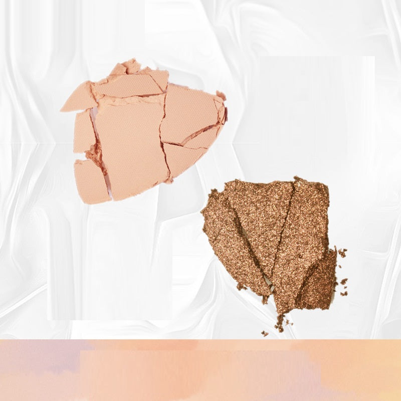 Nobbi Popular Beauty Makeup Fine High Light Eye Shadow Quad Plate