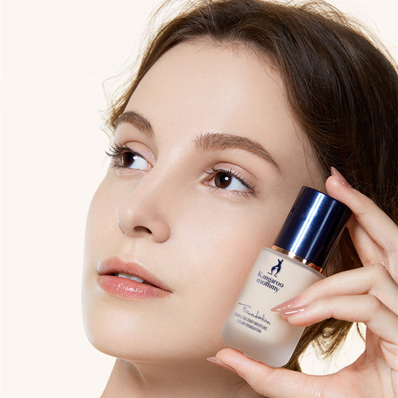 Kangaroo Mommy Liquid Foundation Bird's Nest Concealer Moisturizing Not Easy To Take Off