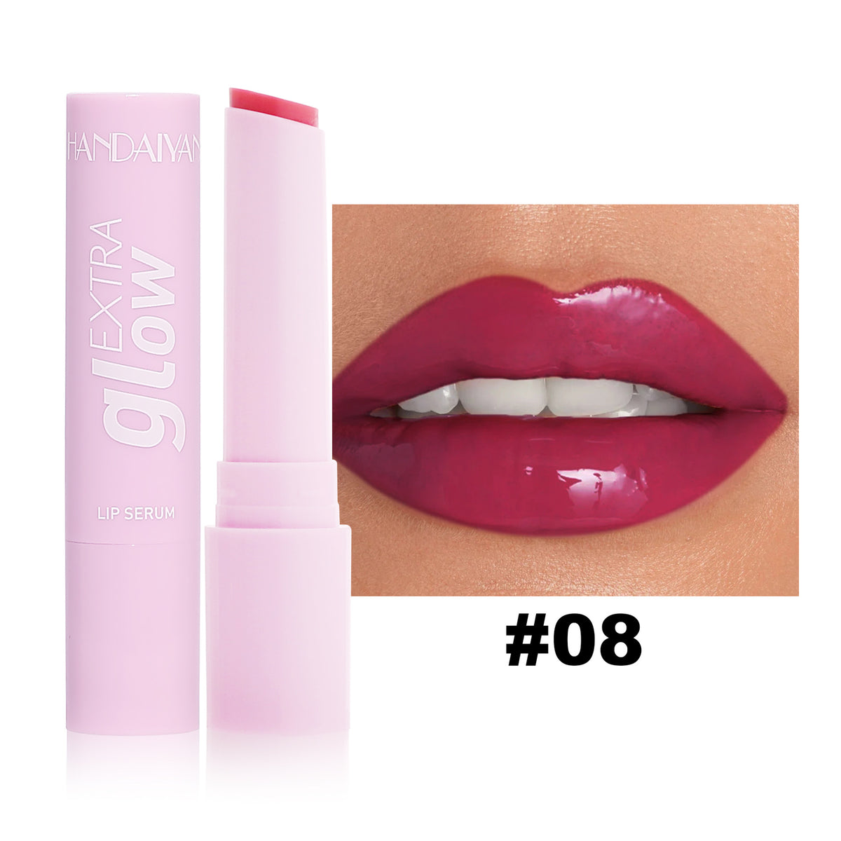 Handaiyan Moisturizing Solid Lip Gloss Water Light Mirror Moist Lipstick