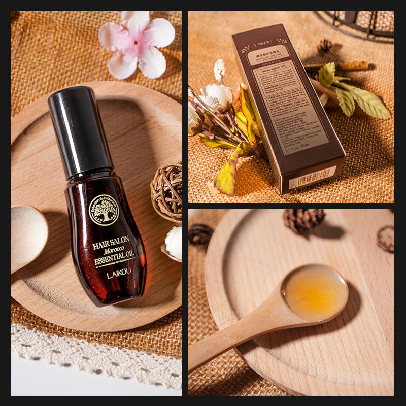 Laikou Ladies Straightening Comb Men's Multifunctional Hair Comb With Hair Care Essential Oil 40ml