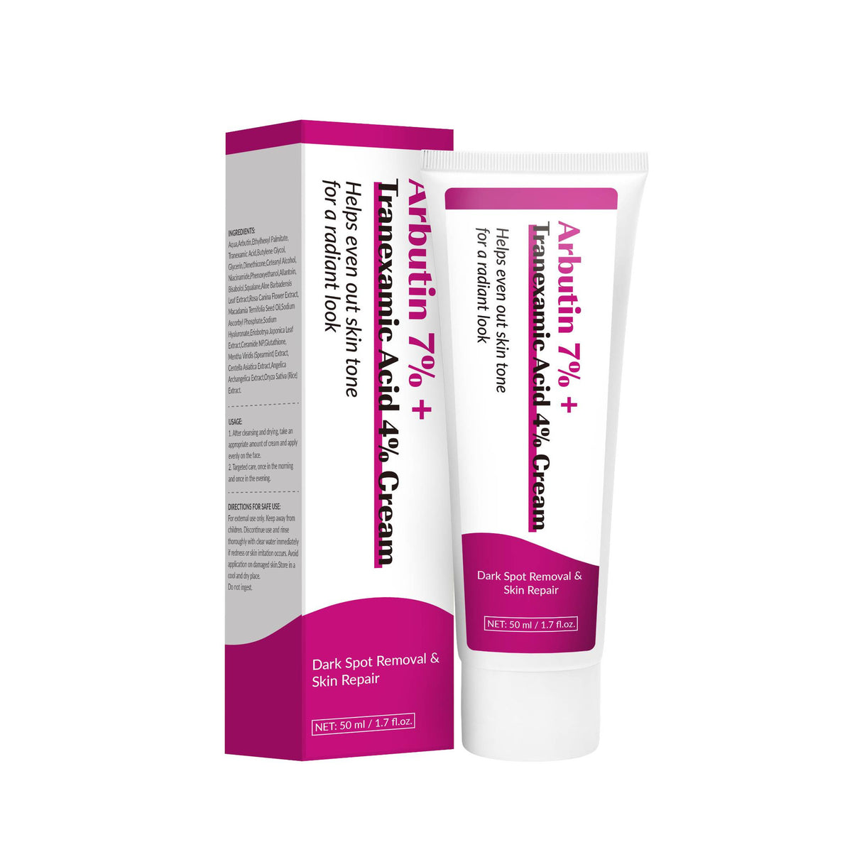 Arbutin 7%+ Tranexamic Acid Cream 50 Ml