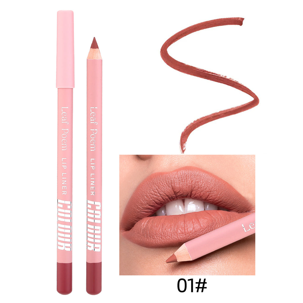 Leaf Poem 12 Color Matte Lipstick Lip Liner
