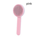 Round Head Self-cleaning Massage Pet Comb