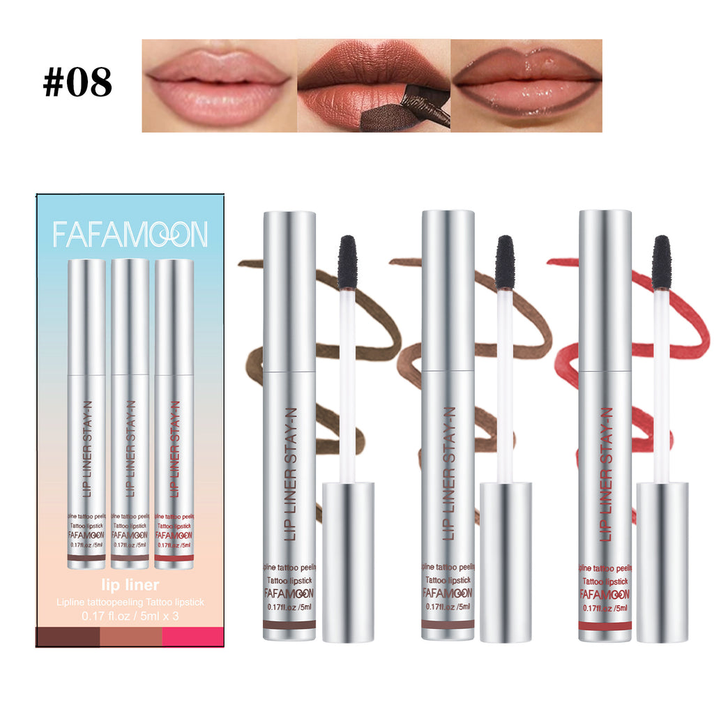 FafaMoon Stripping Lip Liner Waterproof Not Smudge