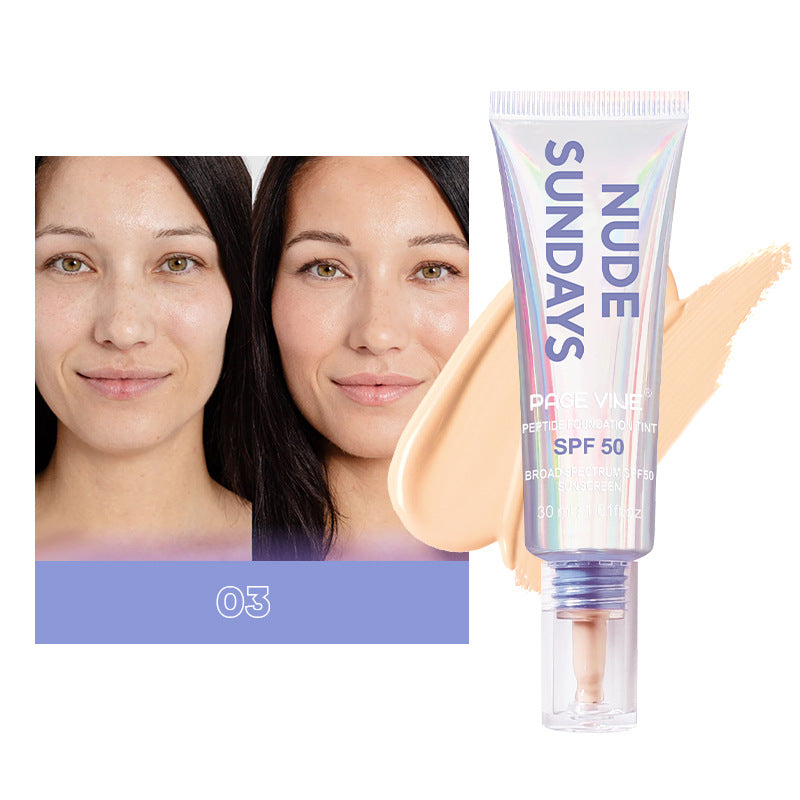 Page Vine Women's Liquid Foundation Oil Control Concealer