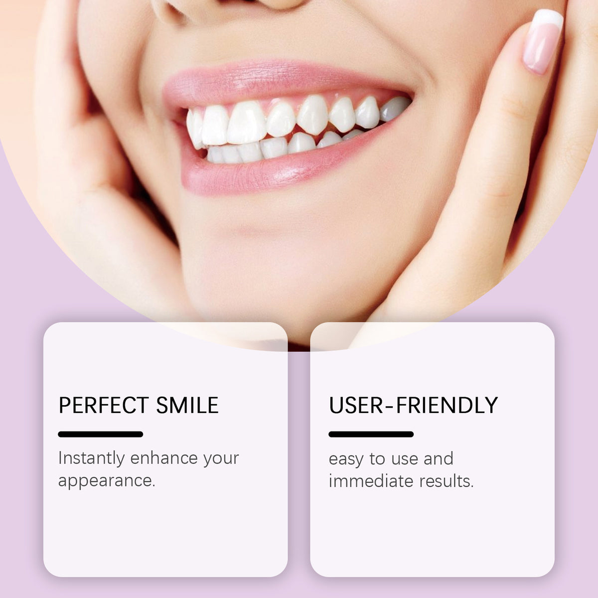 Oralhoe Modified Suit Beauty Modified Teeth Teeth Seam Natural Smile Comfortable Beauty Dentures