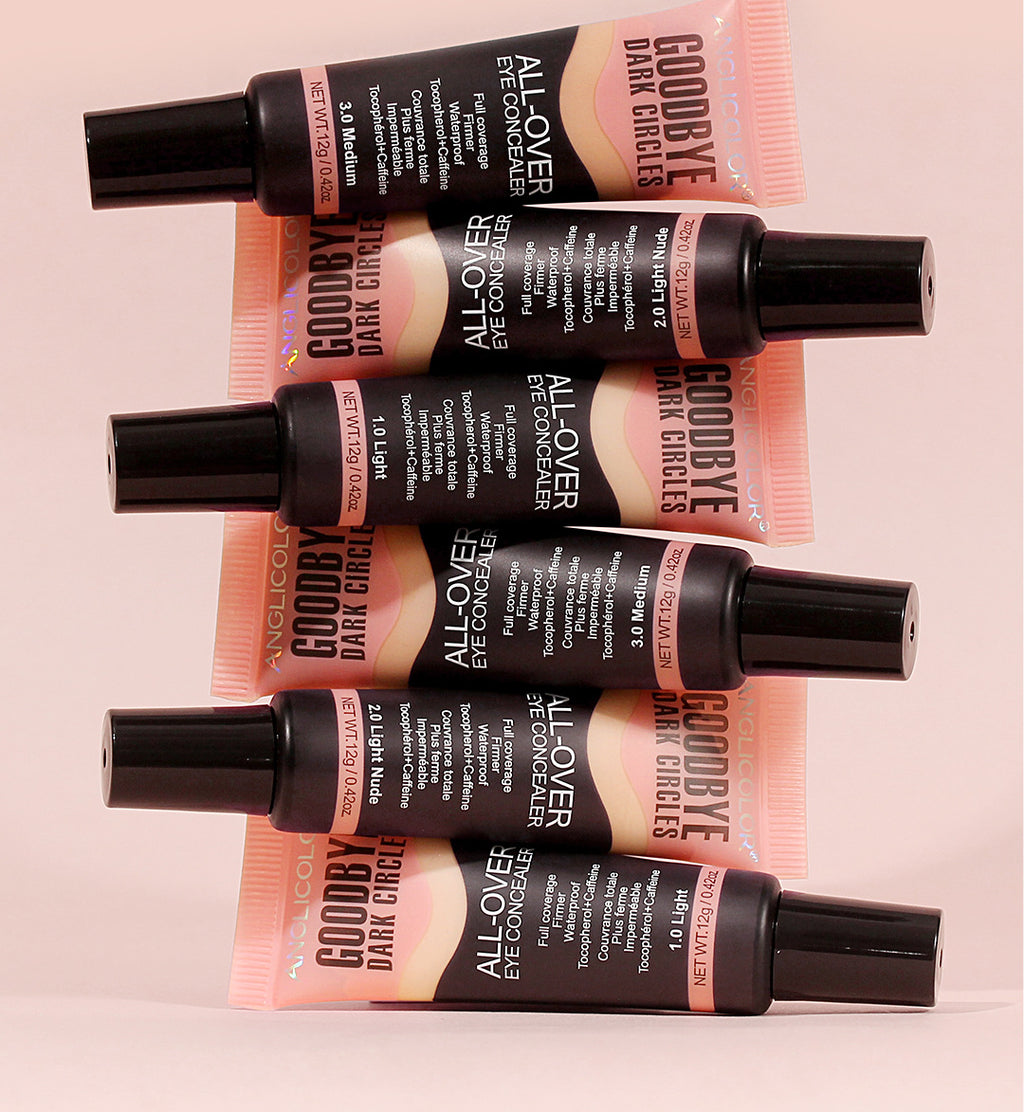 AngliColor Color Change Liquid Foundation Long Lasting Smear-proof Makeup