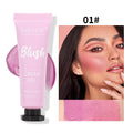 Julystar Beauty Multi-color Matte Expansion Color Blusher Natural Thin And Glittering Highlight Nourishing