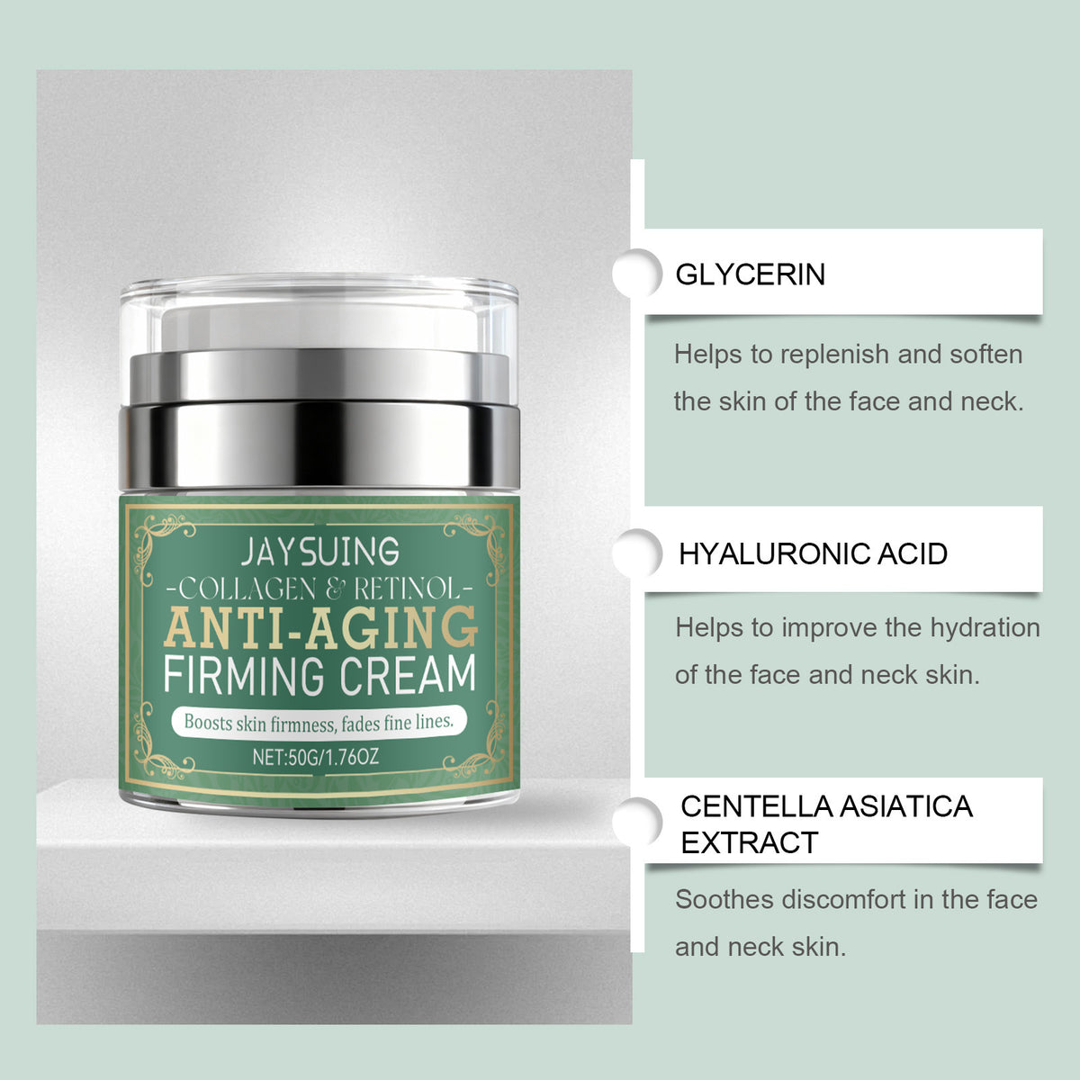 Jaysuing Rejuvenating And Firming Face And Neck Cream