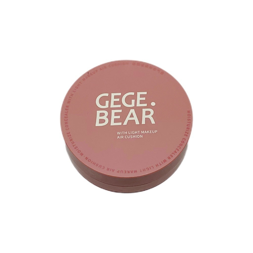 Gege Bear Light Moisturizing Concealer Makeup Cushion Foundation Matte Oil Control Natural Improve Skin Color