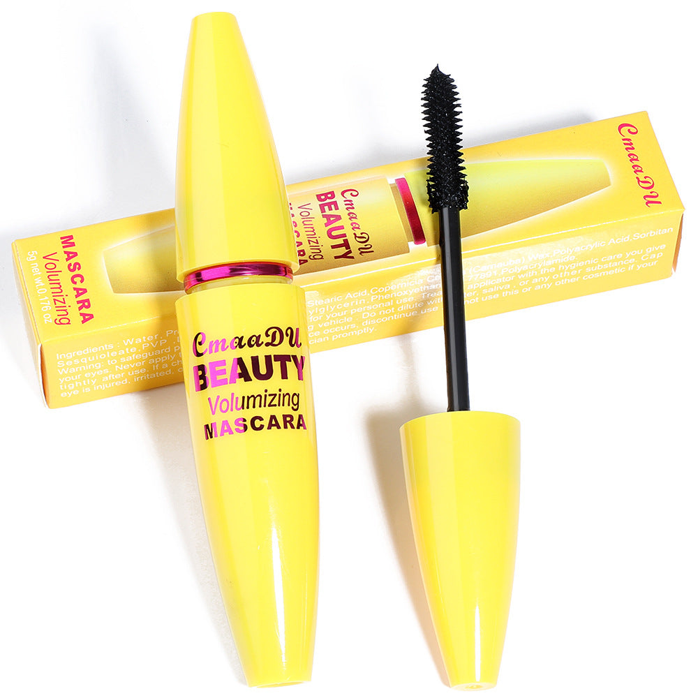 CmaaDU 4D Mascara Thick Waterproof Long Lasting