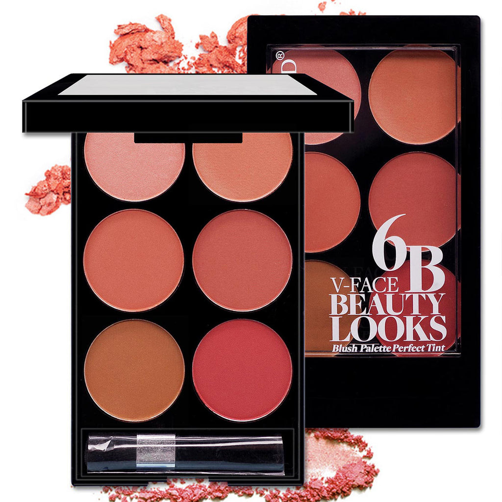 6B Make-up Multi-color Boutique Domestic Product Six-color Blush Nourishing Makeup