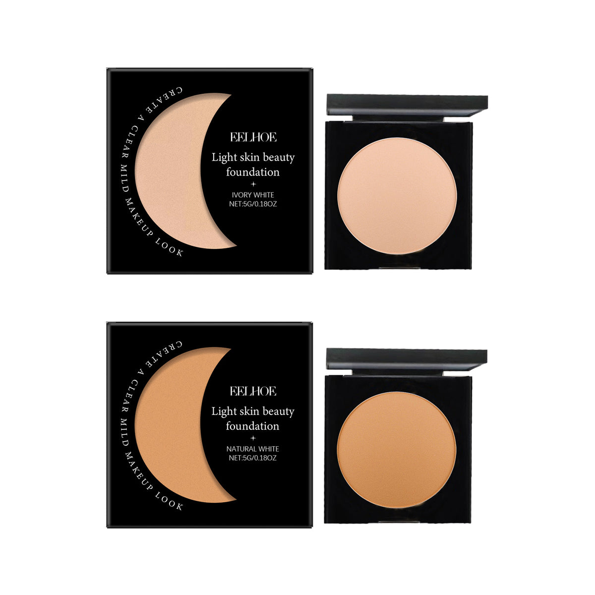 Eelhoe Moisturizing Concealer Foundation Cream Light And Moisturizing