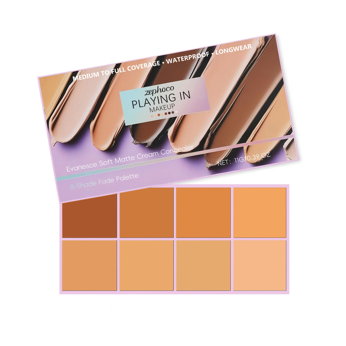 Zephoco Natural Lightweight And Smooth Foundation With Sheer Finish And Graduated Buildable Coverage