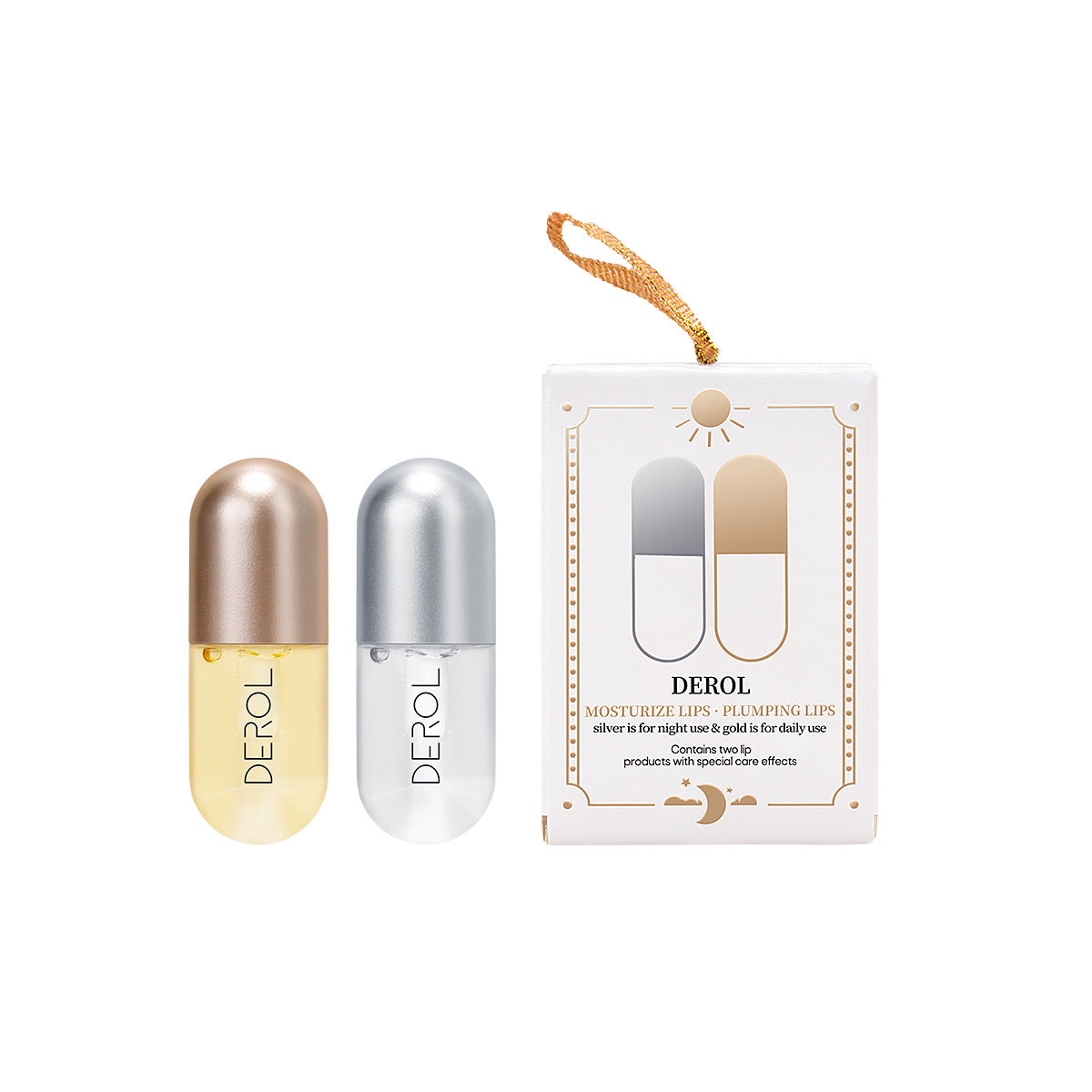 Derol Ginger Mint Lips Lip Lacquer Moisturizing Lips