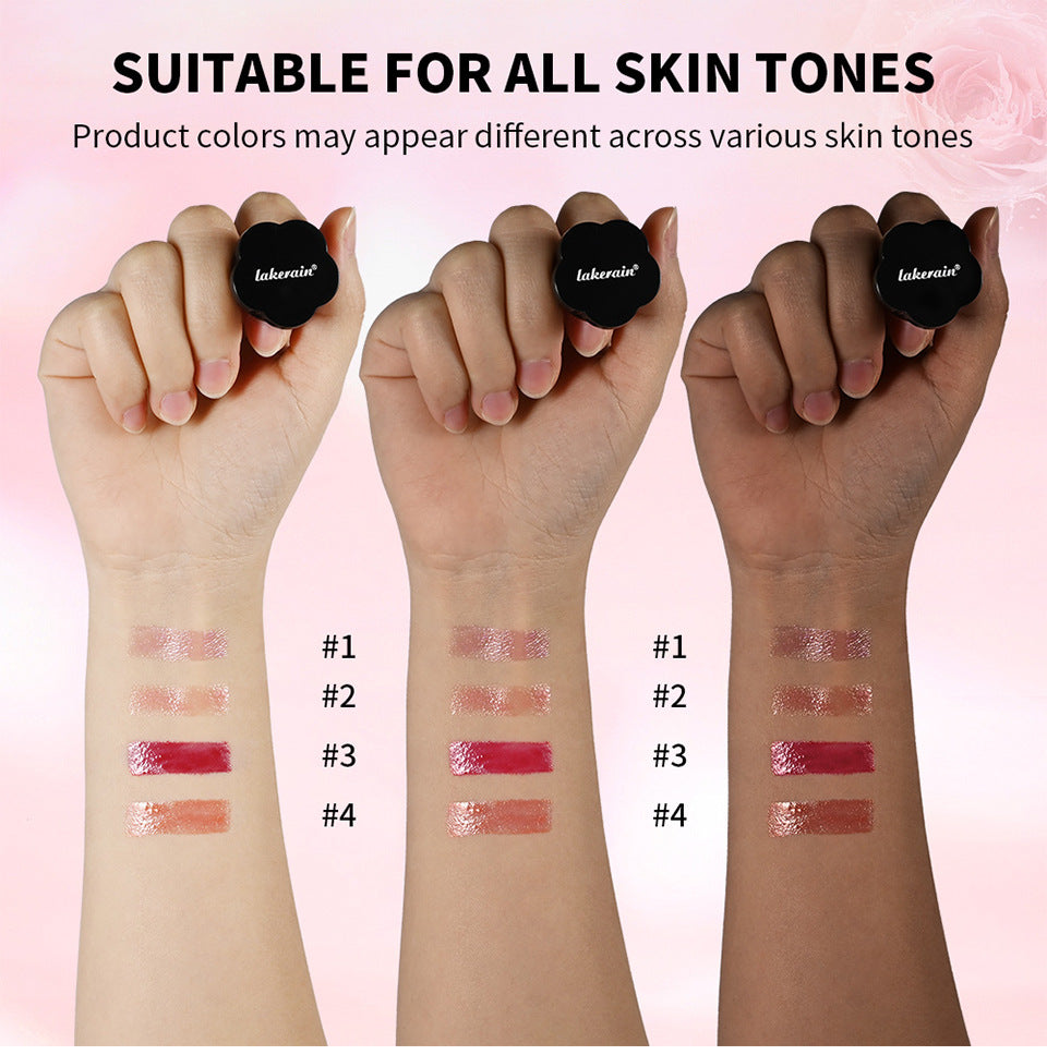 Lakerain Creative Ring Lipstick Moisturizing Colored