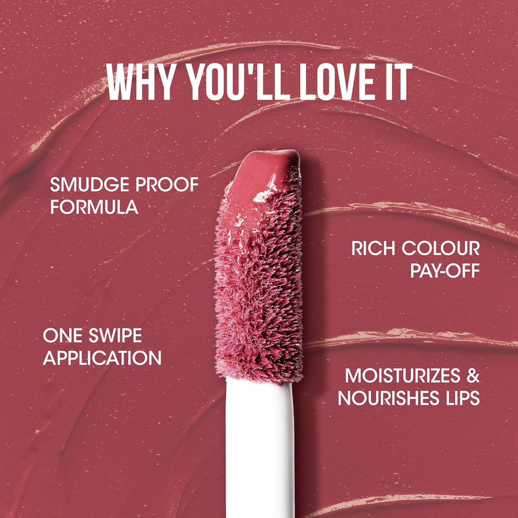 Og Beauty Coral Charm Moisture Lock Liquid Lipstick (4.5 Ml  1 Pc)